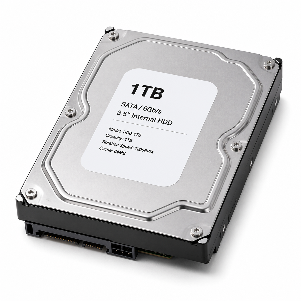 Internal HDD - 1TB